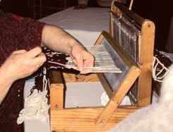 Image of Bosnian cilim weaving