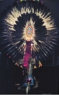 Image of Roach, a decorative beaded hairpiece and a part of traditional regalia for women